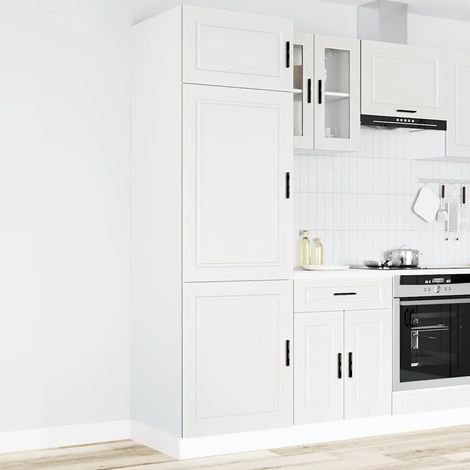 Küchenschrank Porto Weiß Holzwerkstoff