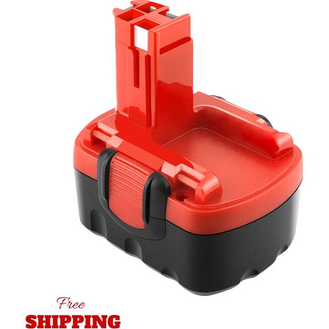 14.4V 4800mAh Ni-MH BAT140 Batterie pour Bosch 2607335275 2607335533 2607335534 2607335711 2607335465 2607335685 2607335678 2607335276 BAT038 BAT040 BAT041 BAT140 BAT159 13614 RED (1/5)
