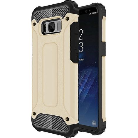 (Nouveau) Coque de protection renforcée en TPU et PC pour Galaxy S8 (1/4)