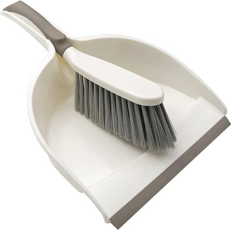 Dust Pan, Dustpan and Brush Set, Small Dust pan and Brush Set, Hand Broom and Dustpan Set for Home, Handheld Angled Dust Pans and Broom are Daily Essential Cleaning Tools for The Family. (1/5)