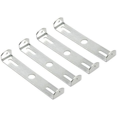 [4 pièces] Support de Fixation pour Plafonnier 115mm Luminaire Suspendu Accessoires Lustre de Plafond Plafonnier Plaque de Base Plaques de Lampe de Plafond Supports de Plaque et Accessoires (1/4)