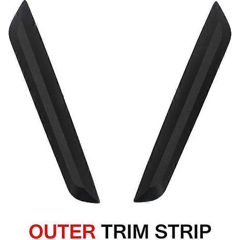 Baguette de pare-brise réglable avec support de levage pour BMW R1200GS, R1250GS et LC Adventure (2013-2021) - Baguette de finition extérieure (1/5)
