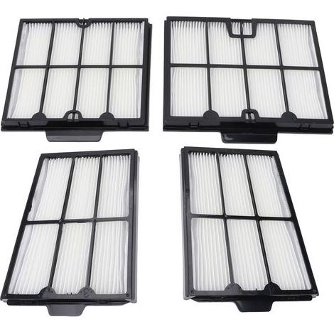 4 x Ultrafeinfilterpaneele 9991467 R4 – Kompatibel mit Dolphin Active 20/Explorer E30 – Material: PP/PET/Aktivkohle (1/5)