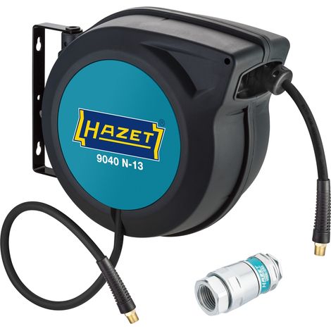 HAZET Schlauchaufroller 9040N/2 mit Schnellkupplung, 15m, 20 bar (1/3)
