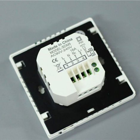 Thermostat intelligent WiFi Tuya 3A - - Pour chauffage au sol electrique et chaudiere gaz - Controle de temperature ENEVAOCT (1/4)