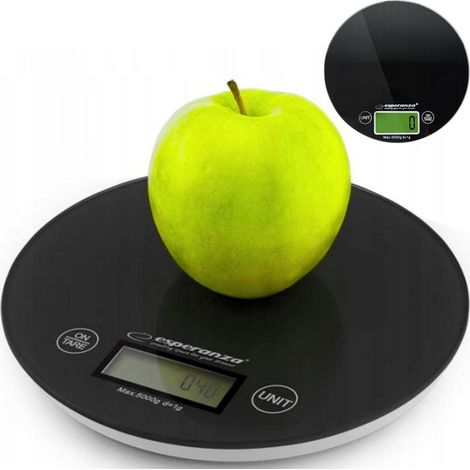 PRÄZISE ELEKTRONISCHE, BATTERIEBETRIEBENE DIGITALE KÜCHENWaAGE 5 KG