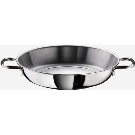 Tegame acciaio induzione lavastoviglie Made in Italy Inox Plus