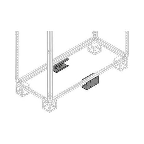 Socle Supplementaire H 100mm pour Armoire L 1250mm (x2) 1STQ007208A0000 ABB PPIM0100 (1/2)