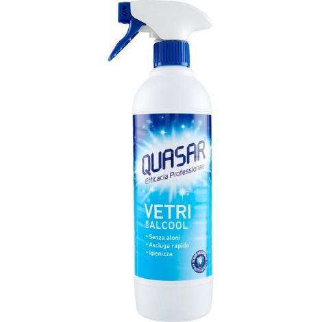 Nettoyant pour vitres et miroirs Vetri con Alcool 580ml - Quasar