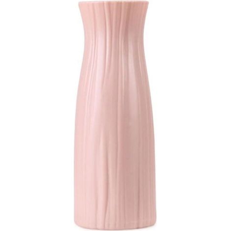 Rose Vases À Fleurs, Vase Soliflore Géométrique en Plastique pour Centres De Table, en Vrac, Pichet À Fleurs Léger, Vase De Table Vintage pour Décoration De Mariage, Fête, Salon, Chambre