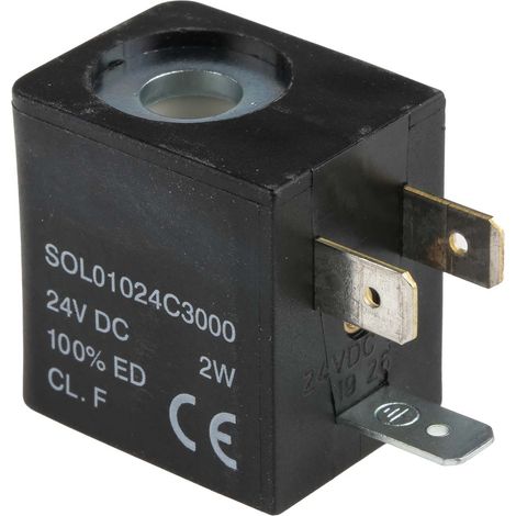 Bobine d'électrovanne RS PRO, 24V c.c. ( Prix pour 1 )