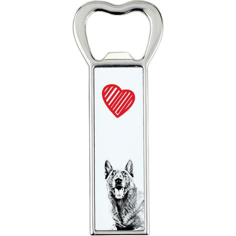 Pastor belga Malinois - abridor de botellas con forma de perro, abridor de nevera personalizado, regalo único para hombre de Art-Dog (1/5)