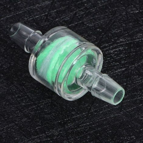 Pompe à eau d'aquarium vert ABS, 10 pièces, Tube en Silicone, filtre pour réservoirs de poissons, tuyau de nettoyag (1/4)