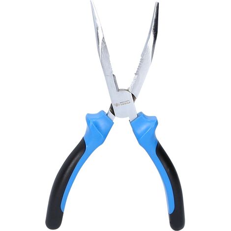 BRILLIANT TOOLS Flachrundzange gebogen 200 mm - BT060902 (1/5)