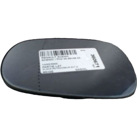 [PRODUIT D'OCCASION] Glace Retroviseur Exterieur G RENAULT Scenic I Ph2 99-03 ♻️ Ref Oe. 7701040426 - Garantie à vie (1/3)
