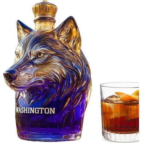 Whisky Carafe - Distributeur D'Alcool Décoratif Sculpture (1/5)