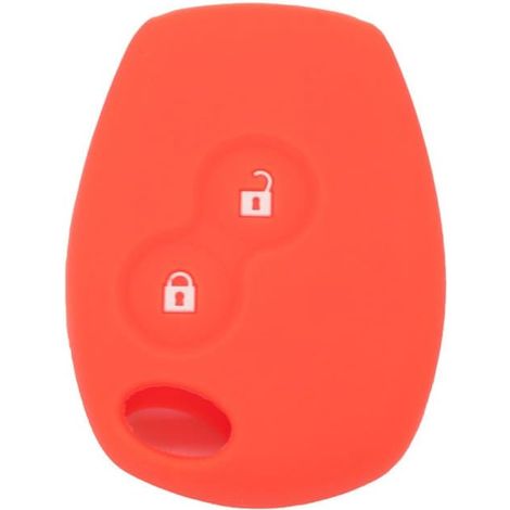 1 Coque de protection, Silicone, 2 boutons, Résistant, Pour Renault Dacia (1/4)
