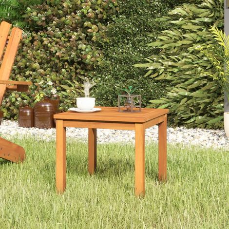 Table basse de salon Bout de canapé Tables d'appoint pour chambre 40x40x36 cm bois d'acacia massif XTT877 (1/5)