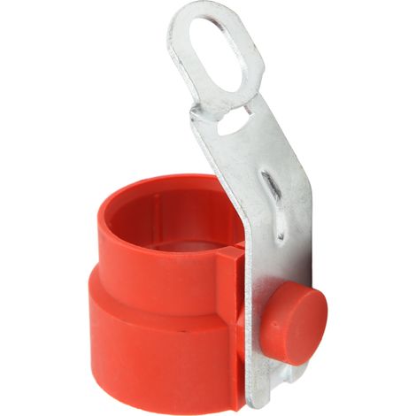 Support de prise de remorque universel, étanche et rigide, accessoire de protection pour connecteur 7-13 broches, rouge (1/5)