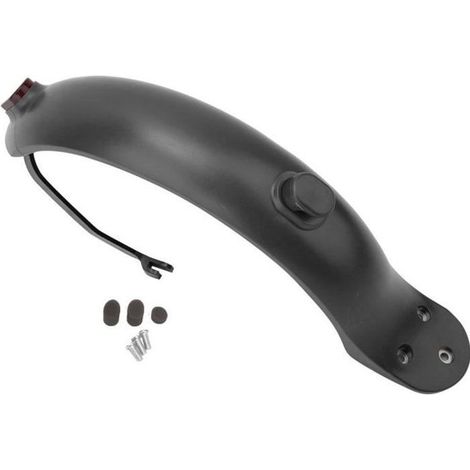 Garde-boue arrière avec feu pour scooter électrique Xiaomi M365 - Gris (1/4)