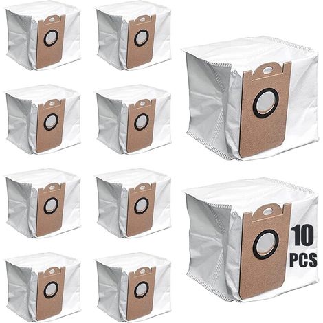 10 sacs à poussière - Accessoires compatibles avec les aspirateurs robots iRobot T20, Pusanik M8 Pro / V980 / S9 (1/5)