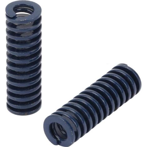 2 pièces OD 10mm ID 5mm haute précision en acier bleu lumière charge moule ressort (TL10 70mm) (1/3)