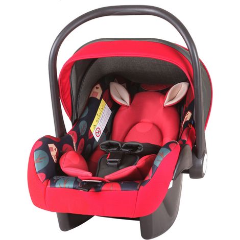 (Exclusivité Asie du Sud-Est) Siège auto pour bébé Beibei Cassie LB-321, rouge, pour les nouveau-nés de 0 à 13 mois. (1/5)