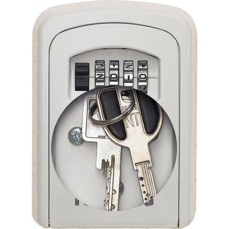 MASTER LOCK Schlüsseltresor - Weiß - Medium - Wandhalterung - - 5401EURD - Schlüsselsafe