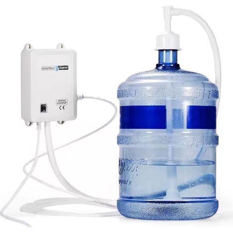 Pompe de distribution d'eau de système de pompe de distributeur d'eau de bouteille avec le tuyau simple d'admission de 20ft for le réfrigérateur, machine à glaçons ( Color : Double tube , Size : 220 ) (1/5)