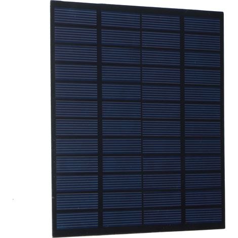 Panneau solaire 3W 12V, panneau en résine époxy solaire, panneau solaire à monter soi-même, panneau en silicium polycristallin de qualité A (1/5)