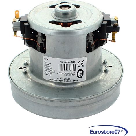 MOTORE ASPIRAPOLVERE  1400w h112 ø130     220 /230 volt  per molte marche