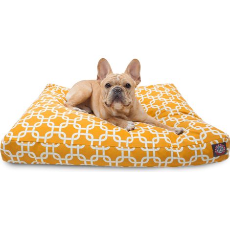 Panier rectangulaire pour Chien avec Housse Amovible Lavable (1/5)