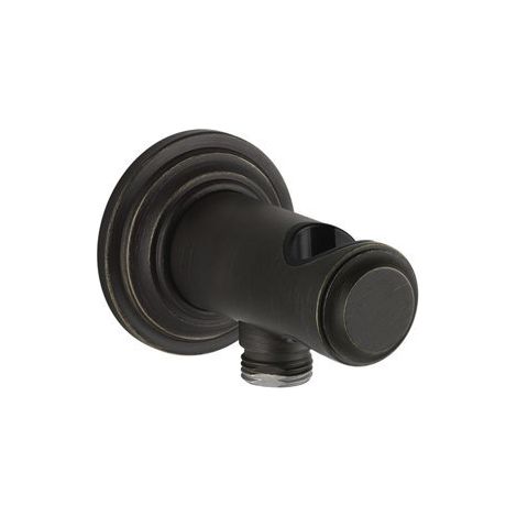 Gessi Venti20 Wandanschlussbogen mit Brausehalter, 1/2 Anschluss,