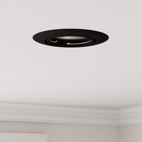 Spotlight 6 pcs Schwarz 9 x 9 x 2,5 cm Metall