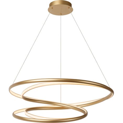 Lampe pendante de conception Sardana Ø 80 cm de boucle dorée - 52400/74/02 (1/3)