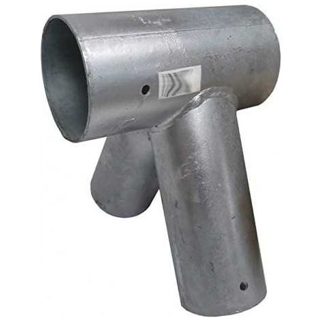 Sud Bois – Raccord balançoire bois rond 60° – Diamètre 120 mm pour traverse – Diamètre 100 mm pour poteaux – Pour installations extérieures