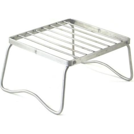 pliable en acier inoxydable pour grille de camping et (1/4)