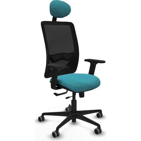 Sedia ergonomica piqueras y crespo Zulema nero schiuma alta densità (1/2)