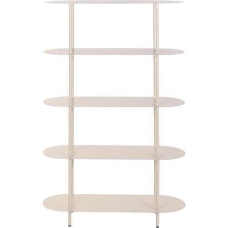 Estanteria Hierro 90X30X150 Kd Crema (1/5)