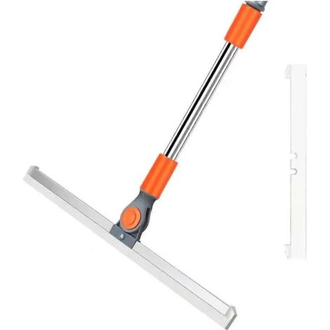 Balai grattoir en silicone, essuie-glace magique pour vitres, balai de sol, balai grattoir en silicone pour salle de bain, balai de nettoyage à l'eau (1/5)