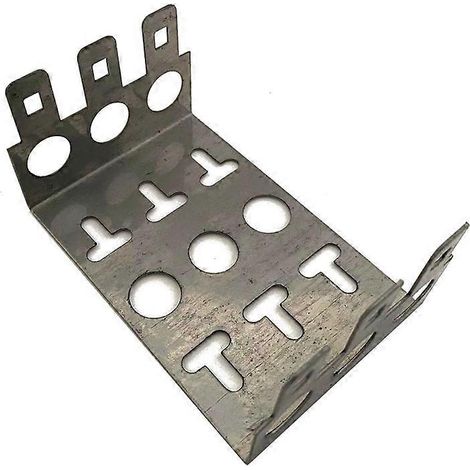 Hinterer Montagerahmen für Telefonmodul, Halterung für Krone LSA-Modul, Modell MT-2201-3, Wandhalterung für Patchpanel.