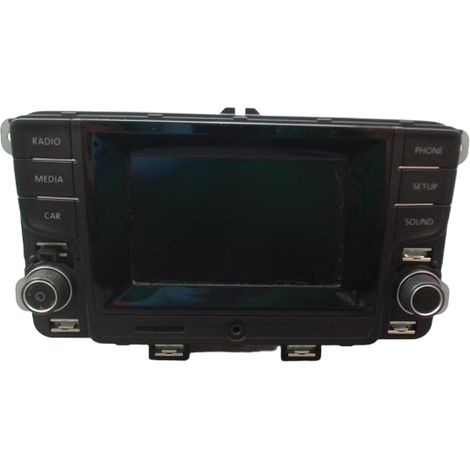 [PRODUIT D'OCCASION] Autoradio VOLKSWAGEN Polo V Phase 1 (6r) 2009-2014 ♻️ Ref Oe. 6c0035888a - Garantie à vie (1/4)