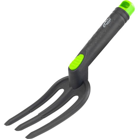 KesTek Blumengabel GBL4 Kunststoff 3 Zinken Handgabel Pflanzgabel Gartenkralle