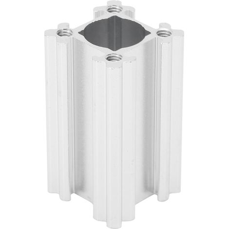 Profilé en aluminium à rainure en T pour rail linéaire, support d'arbre pour imprimante 3D CNC, poutre carrée de 24 mm (1/5)