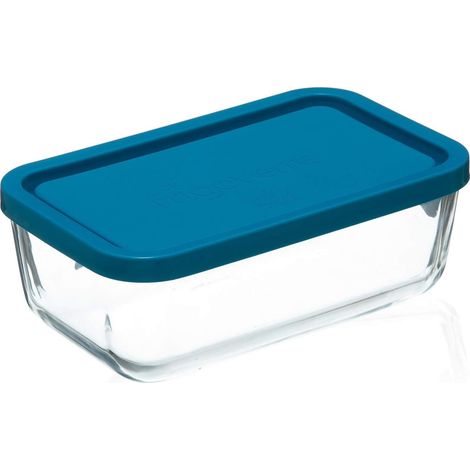 Contenitore Frigoverre Rettangolare Cm 21 x 13X8 H Cl. 110 Bormioli (1/3)