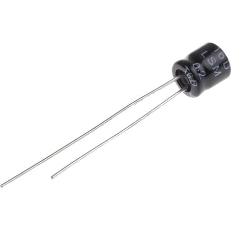 Condensateur RS PRO 47µF, 16V c.c.