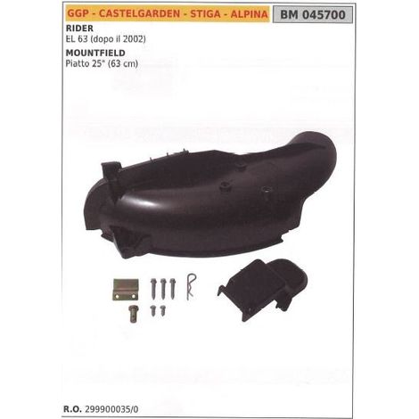 GGP kit mulching tractor cortacésped EL 63 045700 299900035/0