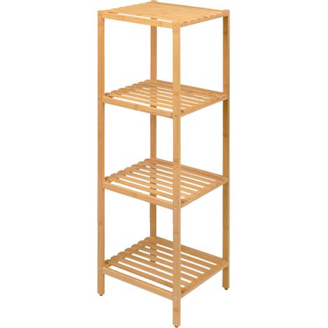 Étagère en bambou BAMY, 32 x 33 x 108 cm (1/4)
