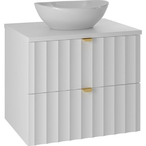 Mueble lavabo individual 60cm Lexa Blanco (1/5)
