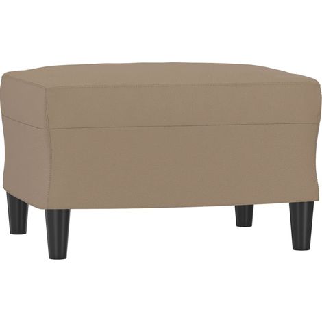 Repose-pied,Tabouret de pied,Pouf Cappuccino 60x50x41 cm Similicuir CFW8957 (1/5)